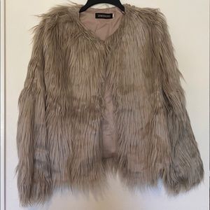 Neutral Fur Jacket